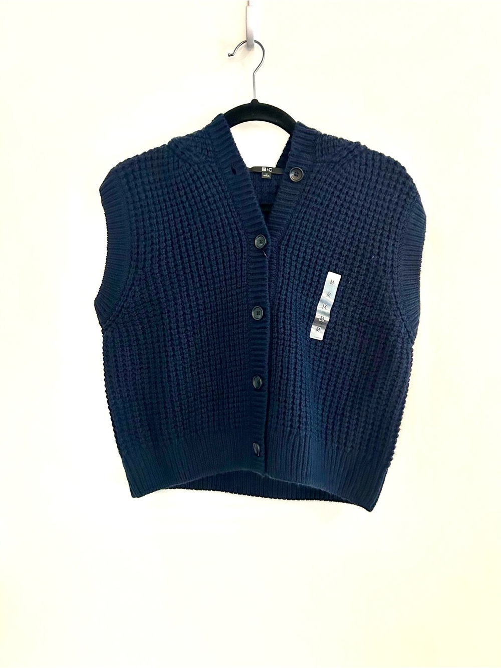 NWT Uniqlo Navy Sweater Vest